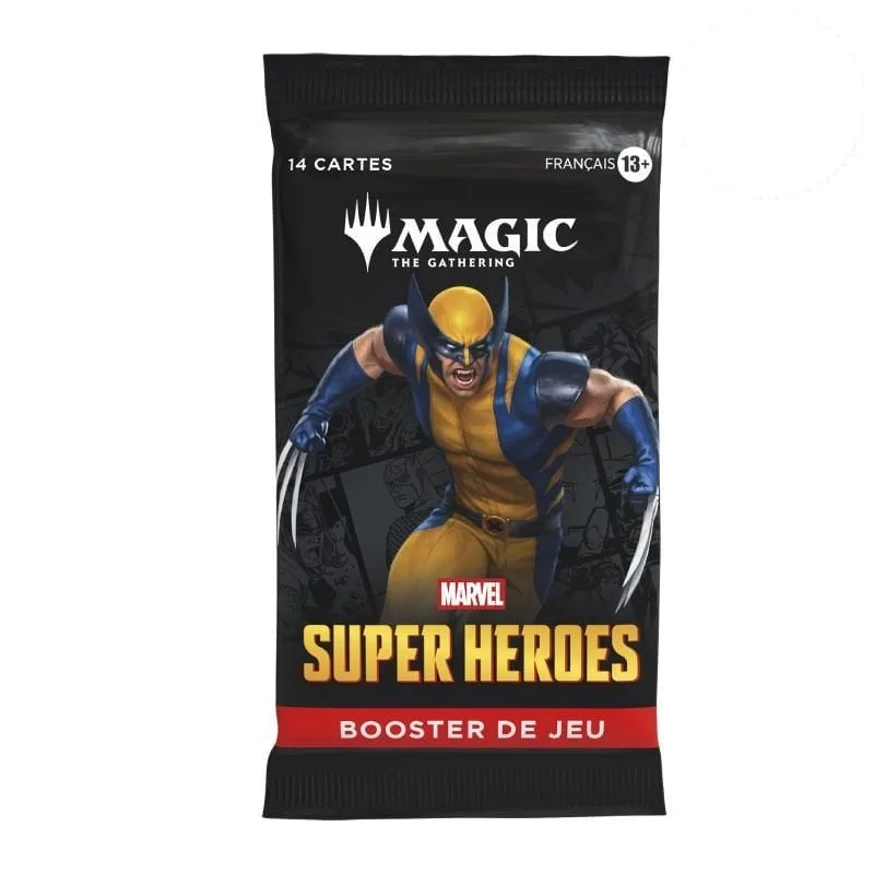 Lot de 2 &middot; Booster de jeu Magic: The Gathering Marvel Super Heroes (FR)