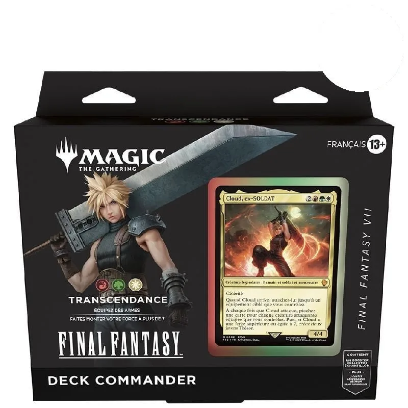 Deck Commander Magic: The Gathering Final Fantasy &ndash; Transcendance (FINAL FANTASY VII) (FR)