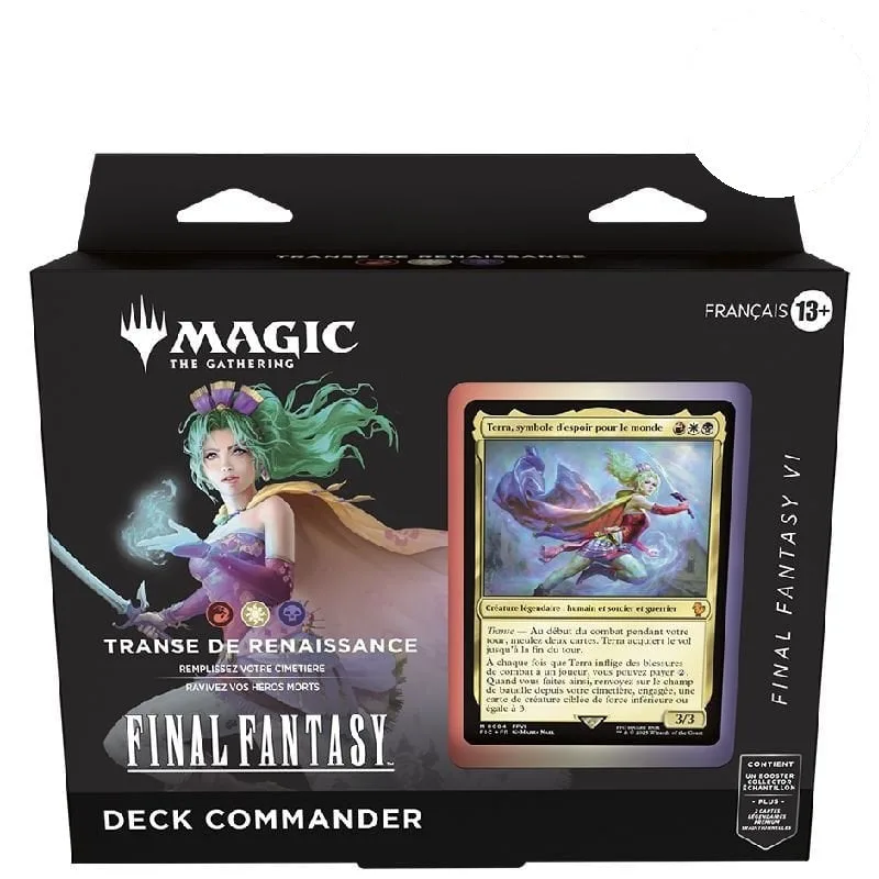 Deck Commander Magic: The Gathering Final Fantasy &ndash; Transe de Renaissance (FINAL FANTASY VI) (FR)