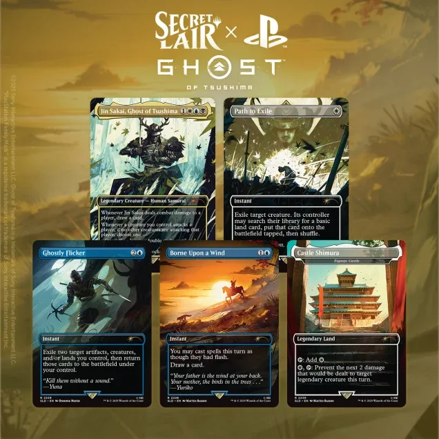 Magic &ndash; Secret Lair x Ghost of Tsushima non-foil (EN)