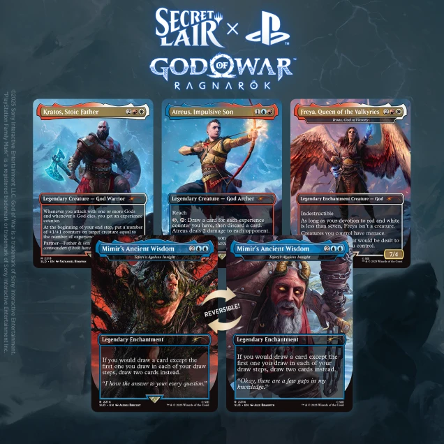 Magic &ndash; Secret Lair x God of War Norse non-foil (EN)