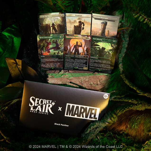Magic &ndash; Secret Lair x Marvel Black Panther non-foil (EN)