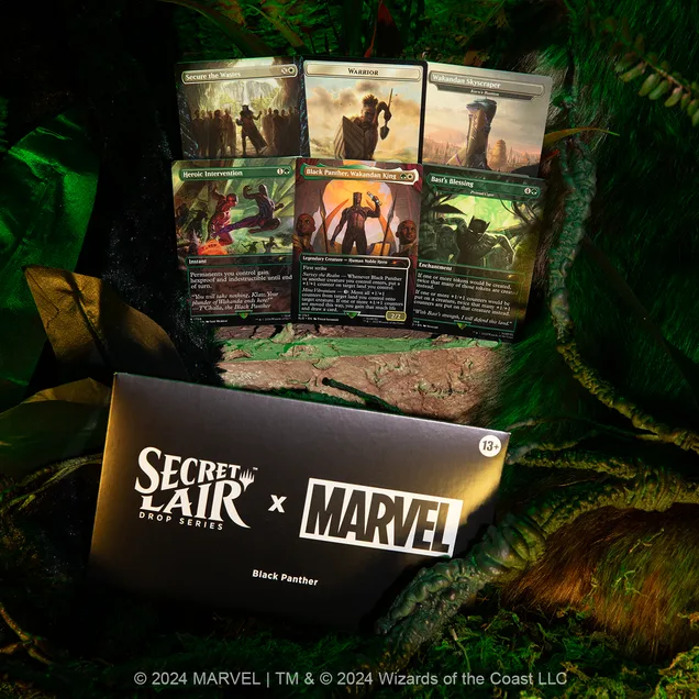 Magic &ndash; Secret Lair x Marvel Black Panther non-foil (EN)