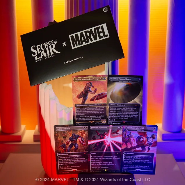 Magic &ndash; Secret Lair x Marvel Captain America non-foil (EN)