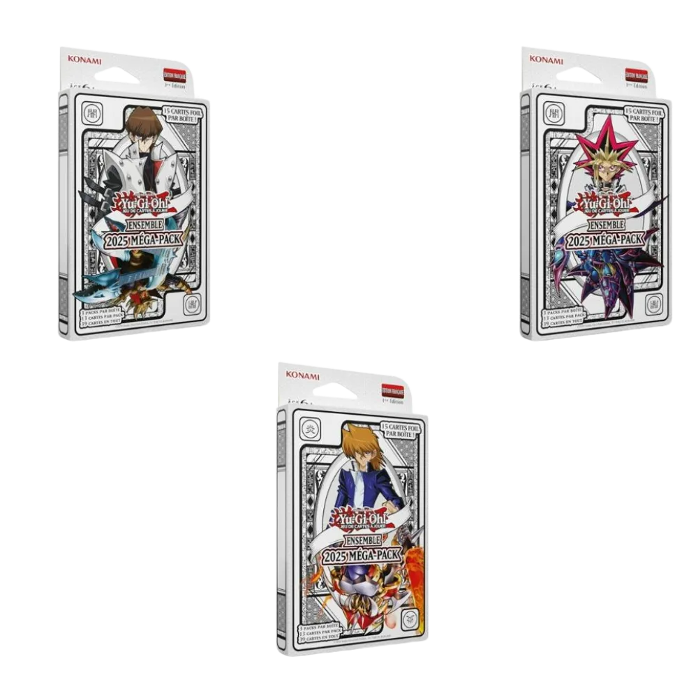 Ensemble 2025 M&eacute;ga-Pack Yu-Gi-Oh! (FR)