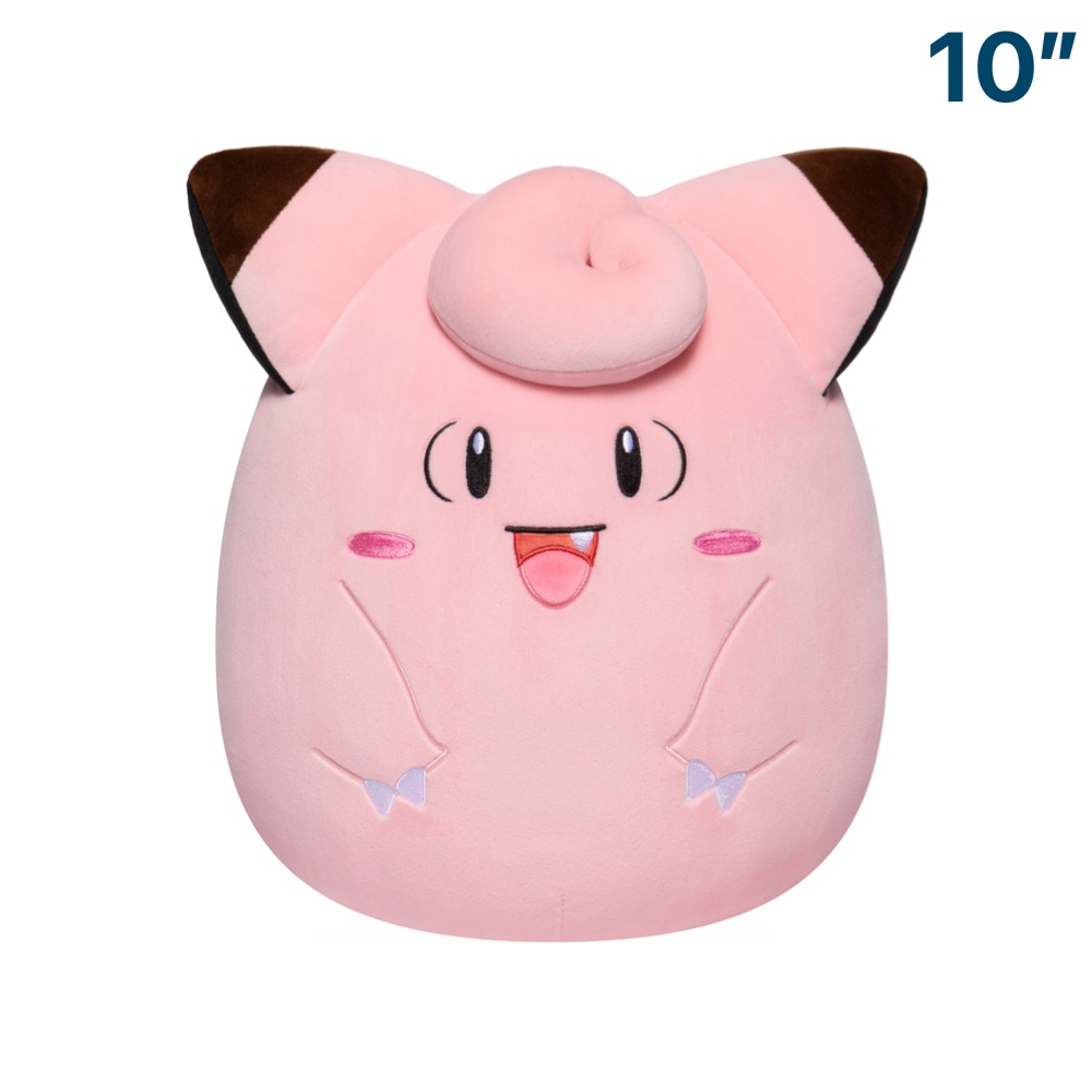 Peluche Pokémon Squishmallows 25 cm — Personnage au choix — Mélofée