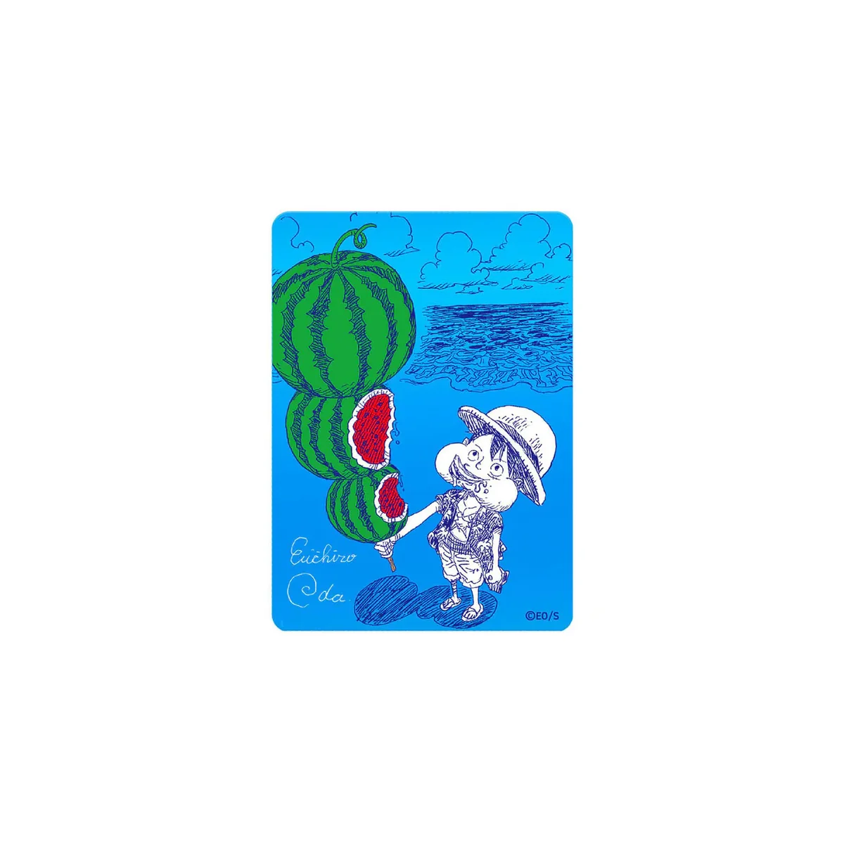 One Piece &ndash; Carte Luffy Past&egrave;que &ndash; Natsucomi 2026