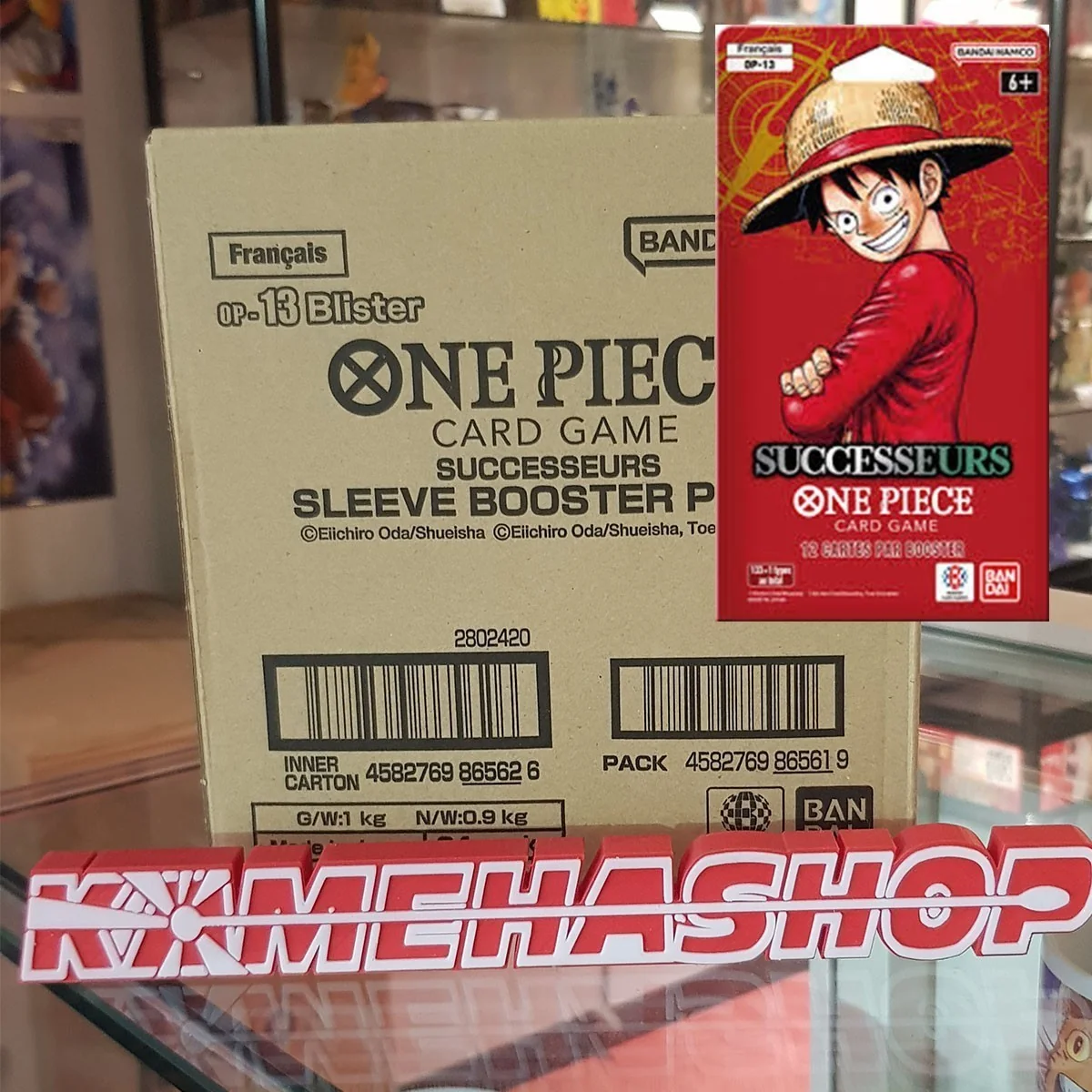One Piece &ndash; Lot de 20 boosters sous blister OP-13 Successeurs (FR)