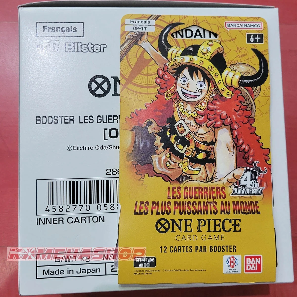 One Piece &ndash; Lot de 24 boosters sous blister OP-17 (FR)