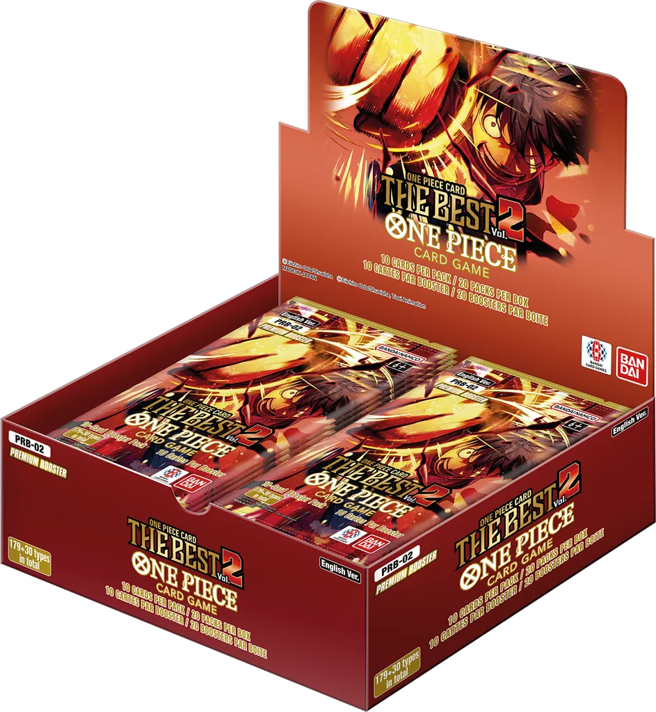 Display 20 boosters One Piece Card Game PRB-02 The Best vol.2 (EN)