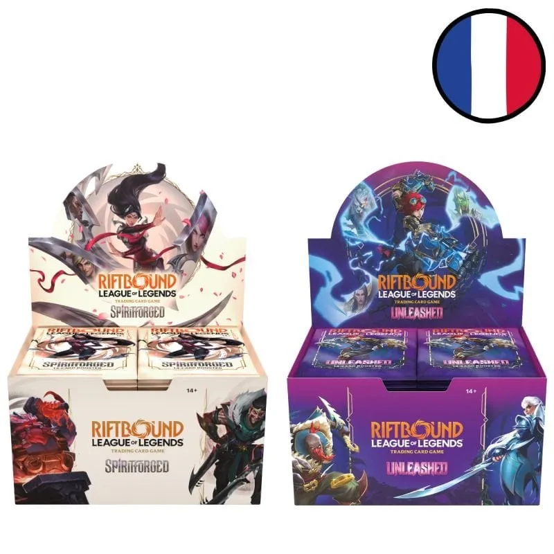 Riftbound &ndash; Pack 2 displays Armes Spirituelles + D&eacute;cha&icirc;nement &ndash; FR