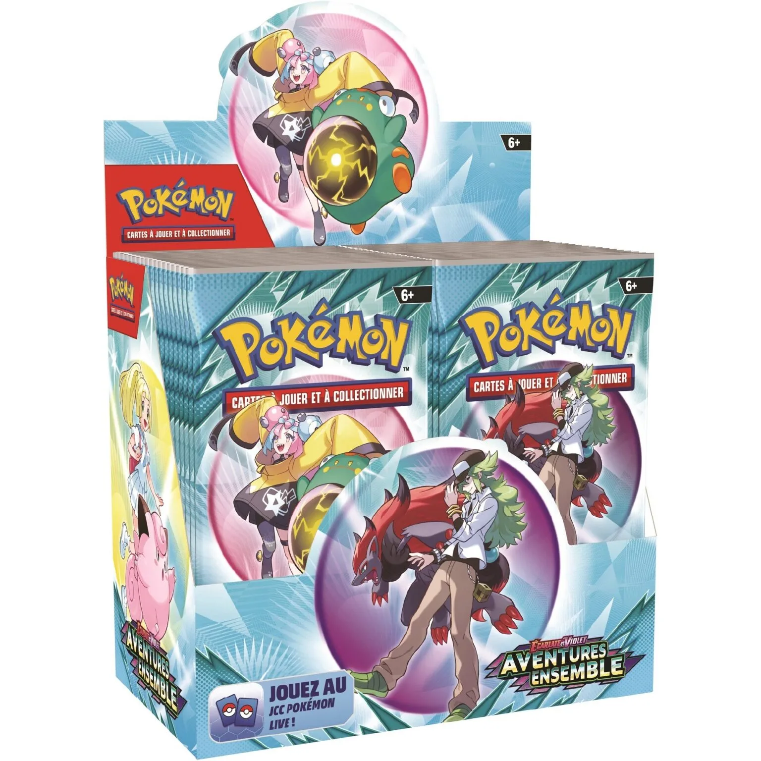 Display 36 boosters Pok&eacute;mon Aventures Ensemble EV9 (FR)