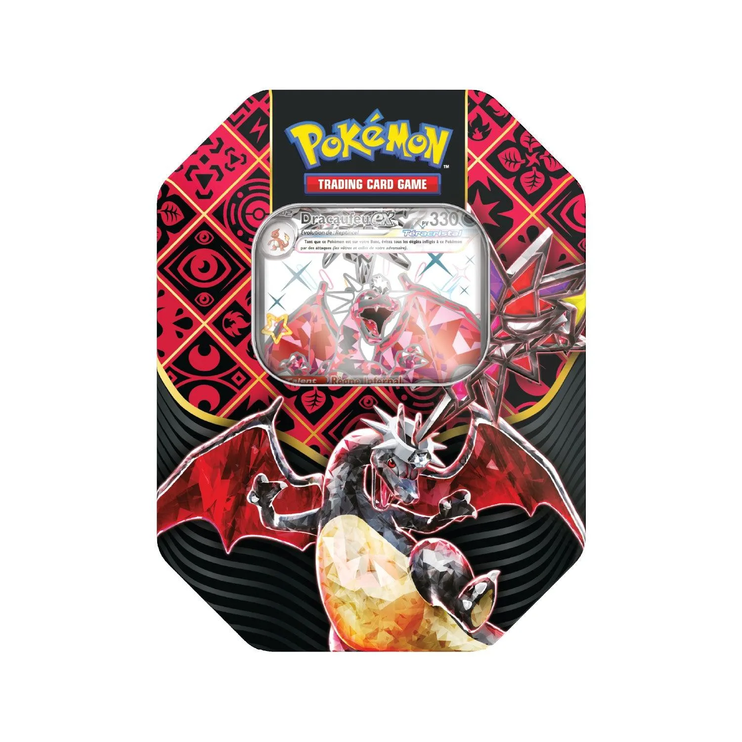 Pok&eacute;box Pok&eacute;mon Destin&eacute;es de Paldea EV4.5 Dracaufeu-ex (FR)