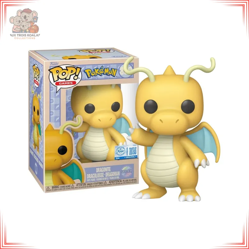 Pok&eacute;mon &mdash; Funko Pop! Dracolosse Soft Color