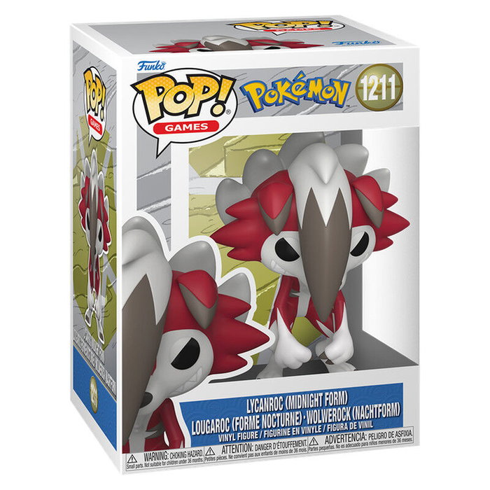 Pok&eacute;mon &mdash; Funko Pop! Lougaroc forme Nocturne