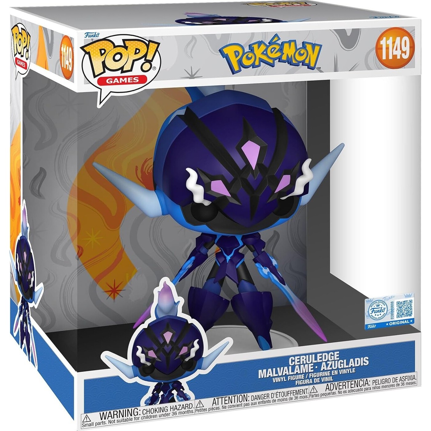 Pok&eacute;mon &mdash; Funko Pop! Malvalame Jumbo