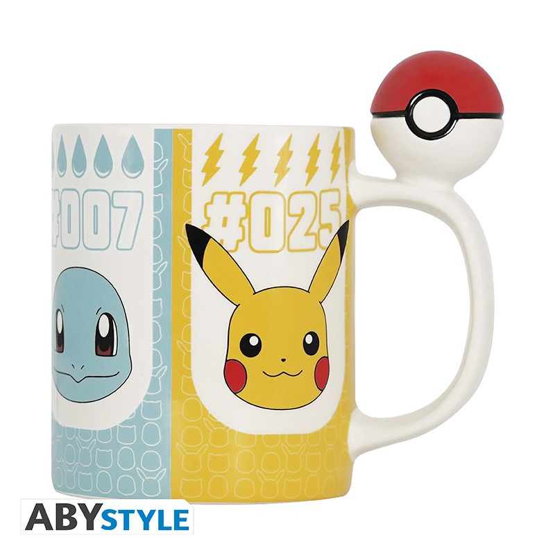 Pok&eacute;mon &mdash; Mug avec anse Pok&eacute;ball 3D