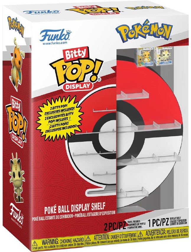 Pok&eacute;mon &mdash; Pr&eacute;sentoir Bitty Pop Pok&eacute; Ball