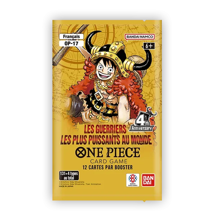Booster One Piece Card Game OP-17 Les Guerriers les plus puissants au monde (FR)