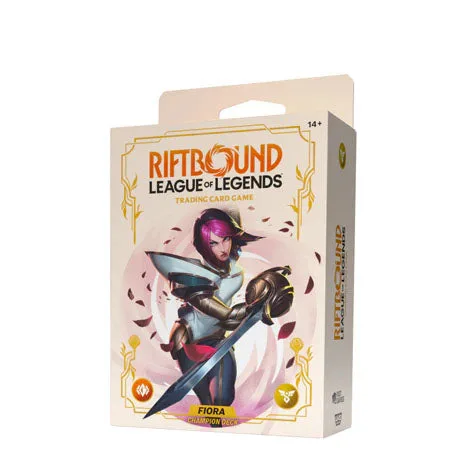 Riftbound &ndash; Deck de champion Fiora &ndash; Armes Spirituelles &ndash; FR