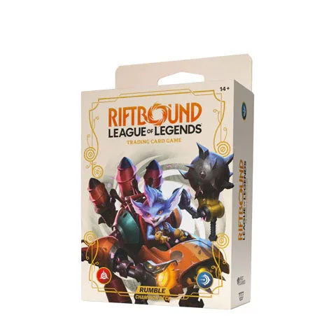 Riftbound &ndash; Deck de champion Rumble &ndash; Armes Spirituelles &ndash; FR
