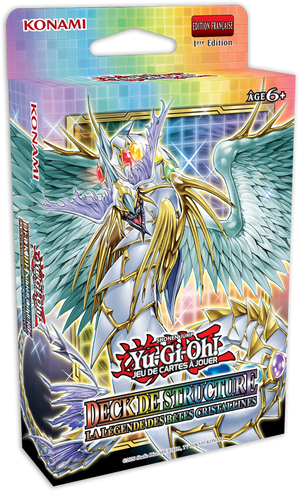 Yu-Gi-Oh! &ndash; Deck de structure La L&eacute;gende des B&ecirc;tes Cristallines &ndash; FR