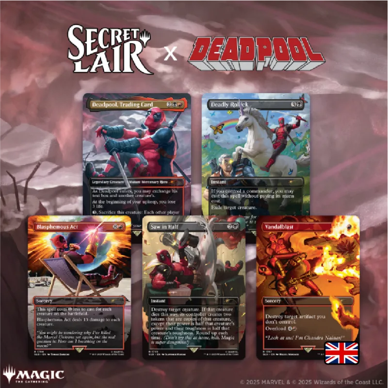 Secret Lair x Marvel's Deadpool - Non Foil Edition - Magic (EN)