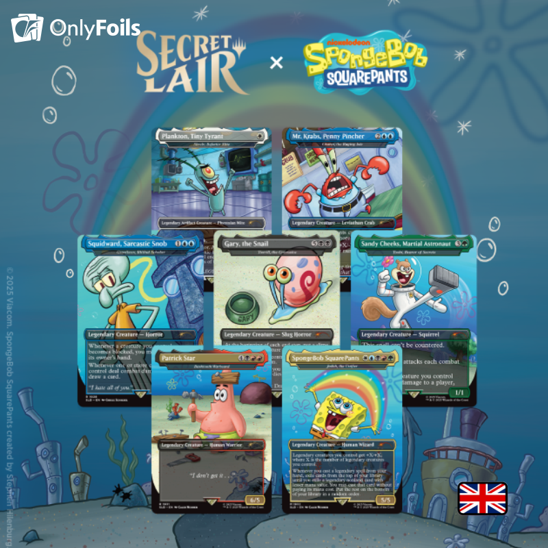 Secret Lair x SpongeBob Squarepants : Legends of Bikini Bottom - Non Foil Edition - Magic (EN)
