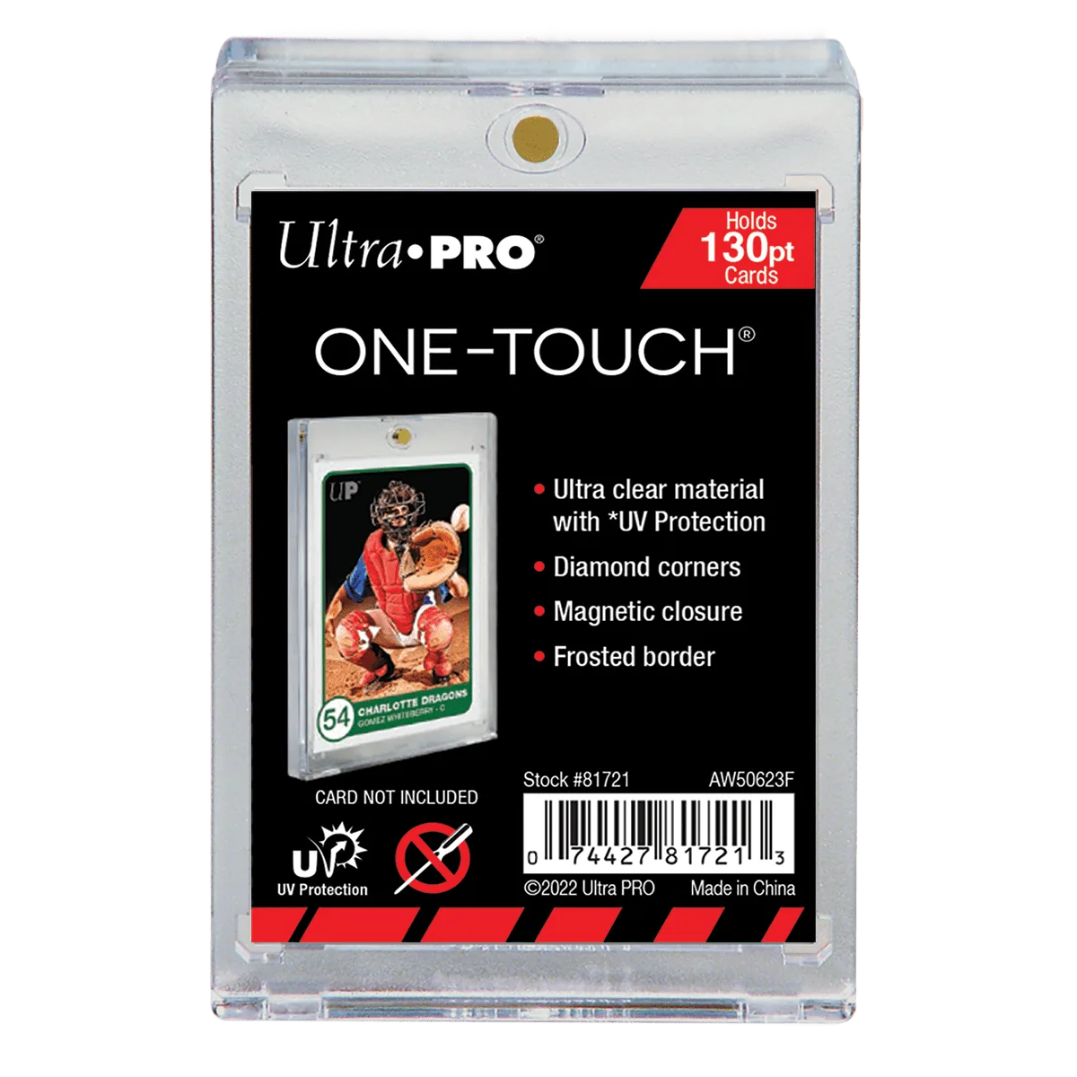 Lot de 3 &middot; &Eacute;tui magn&eacute;tique Ultra Pro One-Touch UV 130 pt