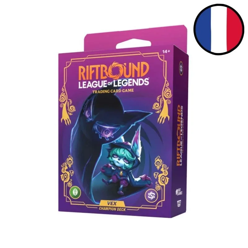 Riftbound &ndash; Deck de champion Vex &ndash; D&eacute;cha&icirc;nement &ndash; FR