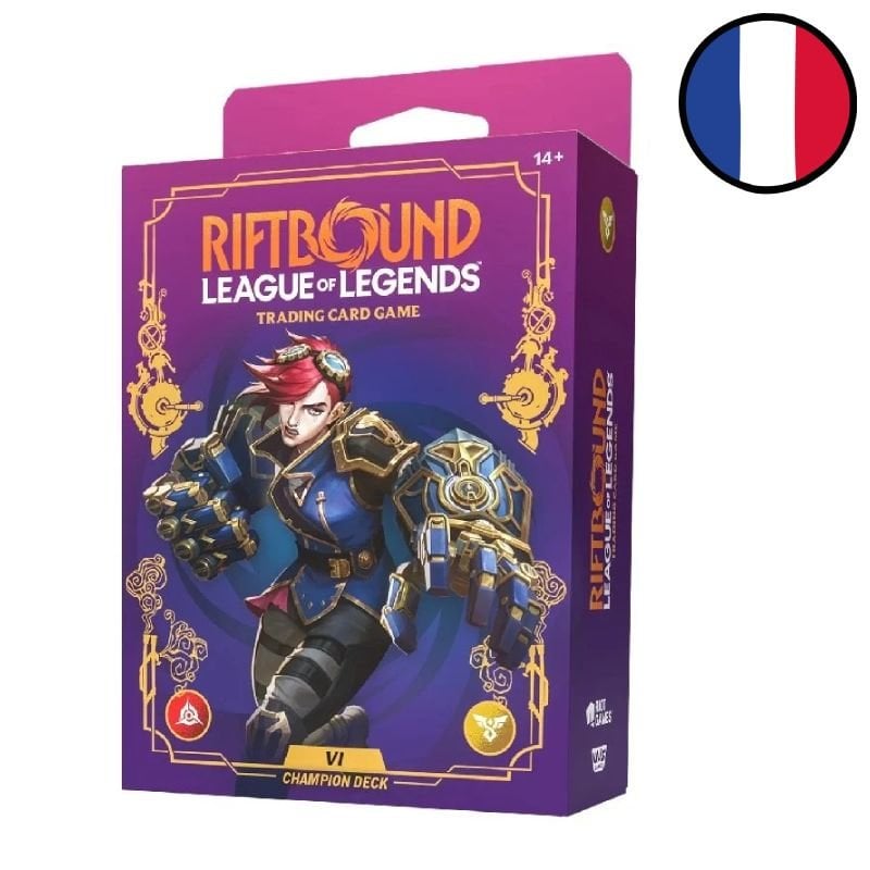 Riftbound &ndash; Deck de champion Vi &ndash; D&eacute;cha&icirc;nement &ndash; FR