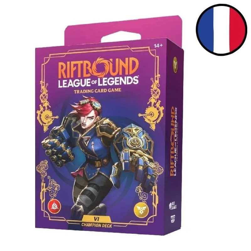 Riftbound &ndash; Deck de champion Vi &ndash; D&eacute;cha&icirc;nement &ndash; FR