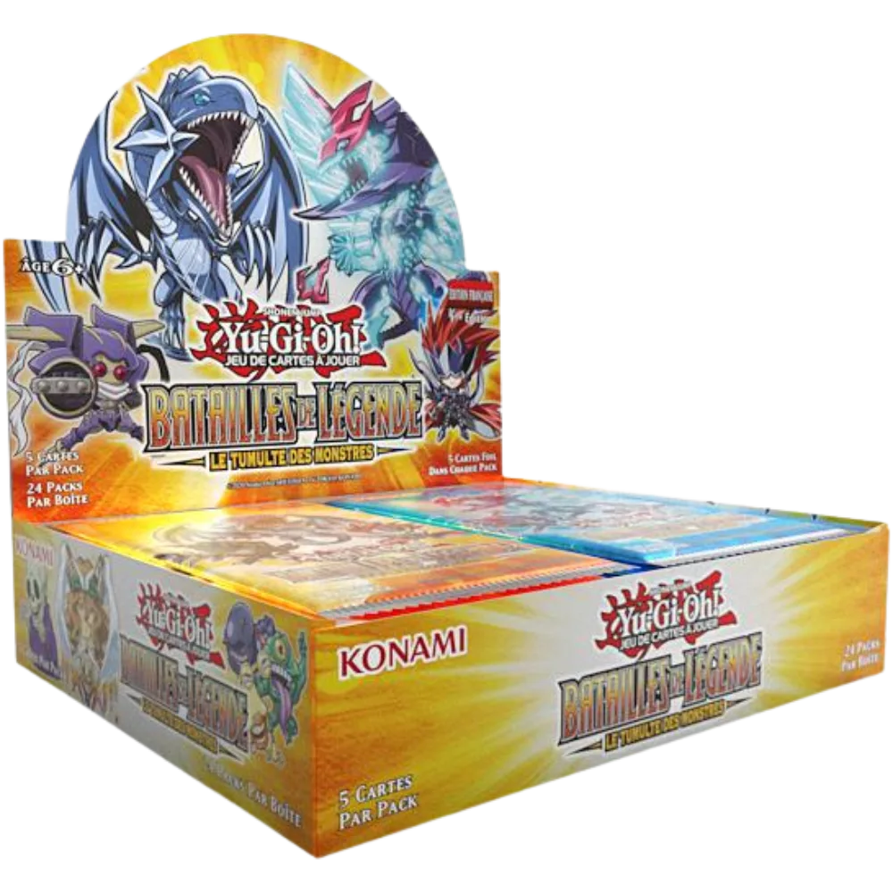 Display 24 boosters Yu-Gi-Oh! Batailles de L&eacute;gende : Le Tumulte des Monstres (FR)